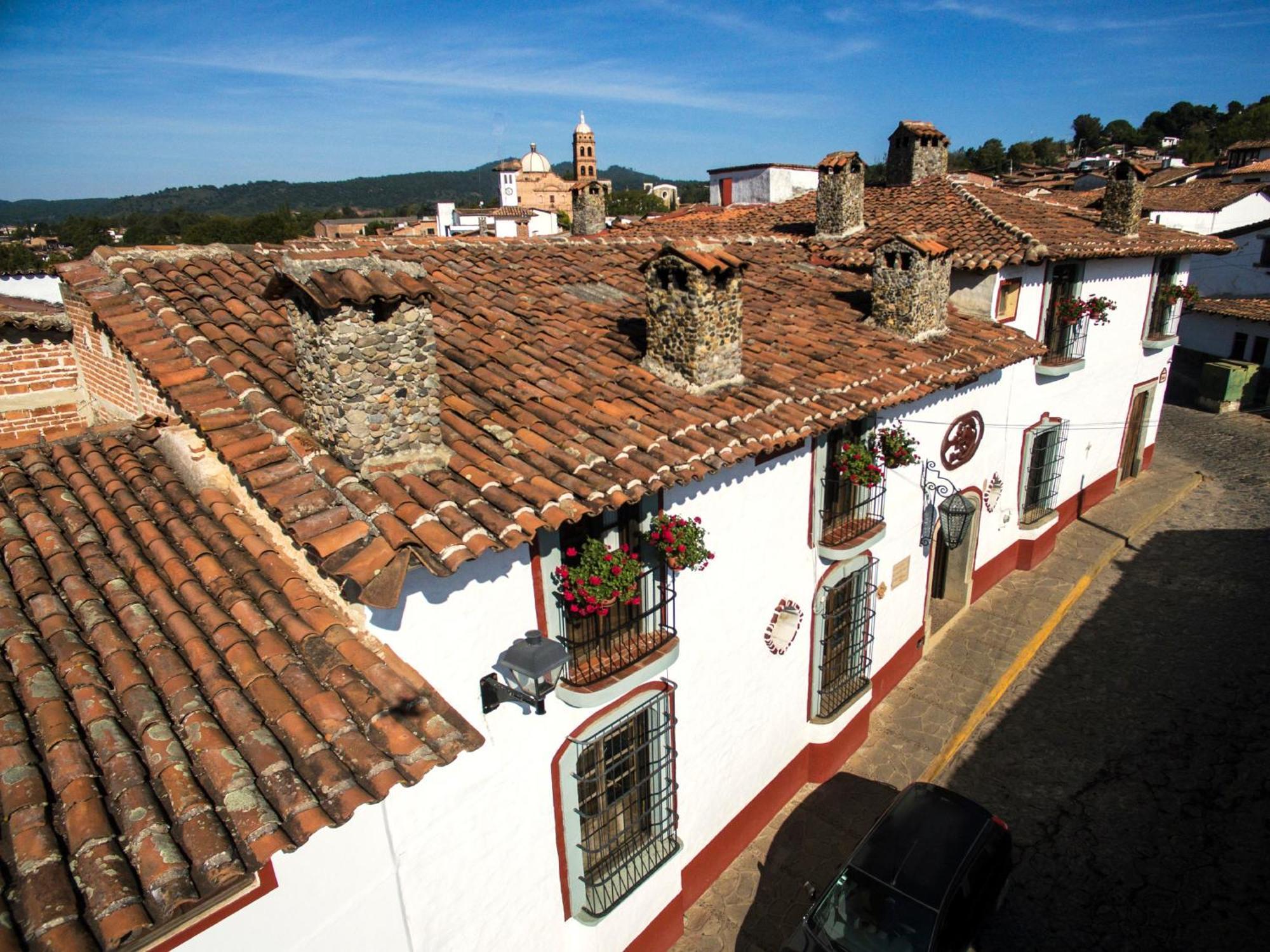 Hotel Casona De Manzano Tapalpa Exterior foto